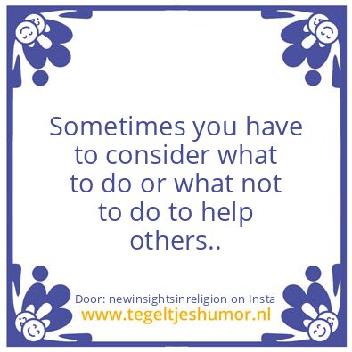 Tegeltje: Some ..