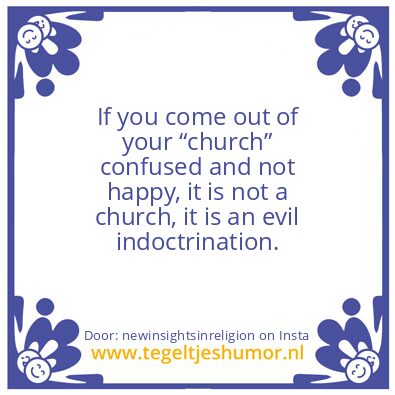 Tegeltje: your “church”