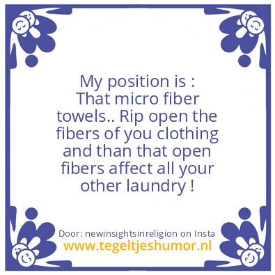Tegeltje: My position is: