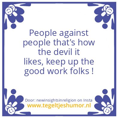 Tegeltje: loser as leader