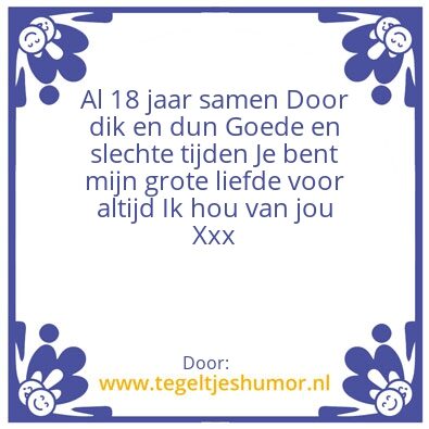 Tegeltje: Tegeltje