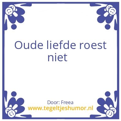 Tegeltje: Mooi liedje