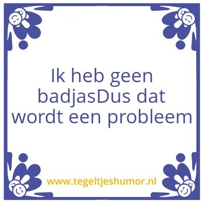 Tegeltje: Straatwijsheid