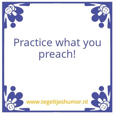 Tegeltje: Tip