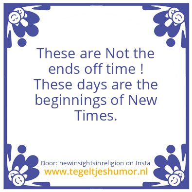 Tegeltje: the Beginnings of New Times.