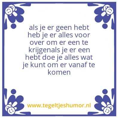Tegeltje: Wijsheid
