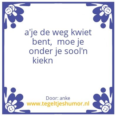 Tegeltje: Roos op reis