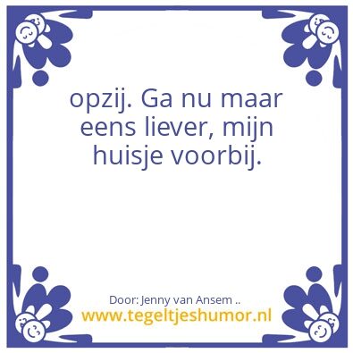 Tegeltje: Zie ginds komt Mark Rutte .. 2