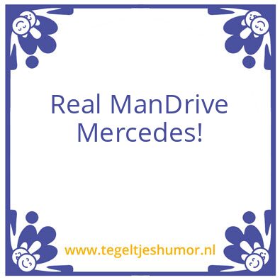 Tegeltje: Mercedes