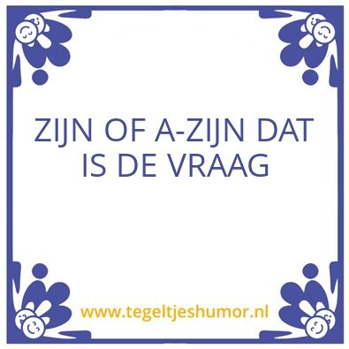 Tegeltje: Azijn