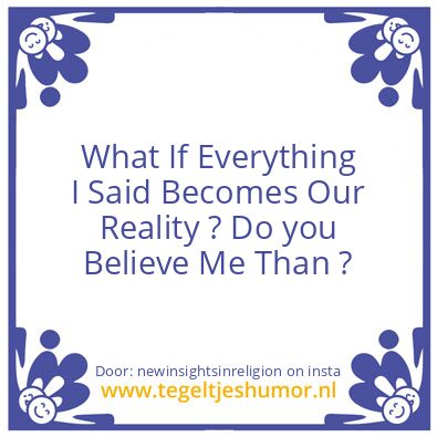 Tegeltje: What If ?