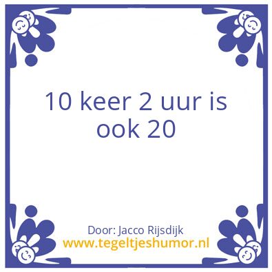 Tegeltje: Waarheid