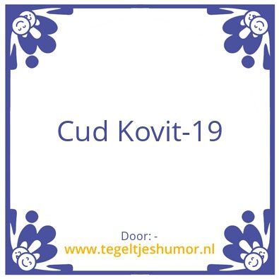 Tegeltje: –