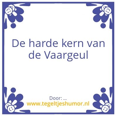 Tegeltje: â€¦