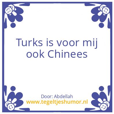 Tegeltje: tegel