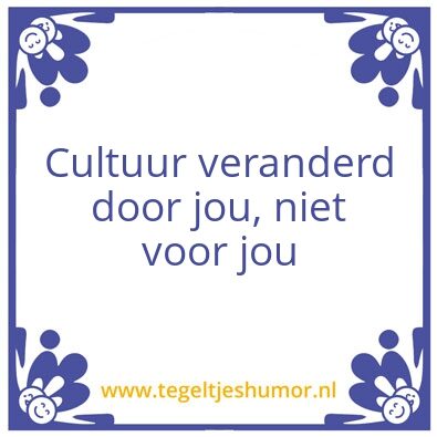 Tegeltje: Cultuur