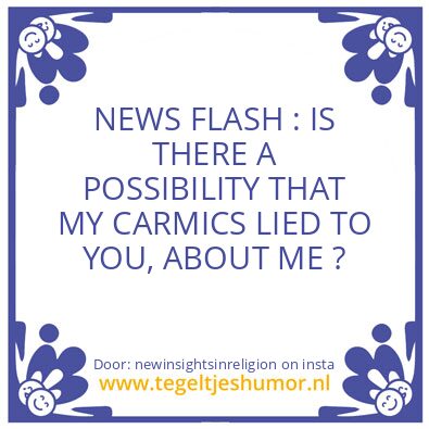 Tegeltje: BAD CARMICS ?
