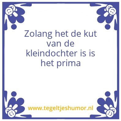 Tegeltje: Huts