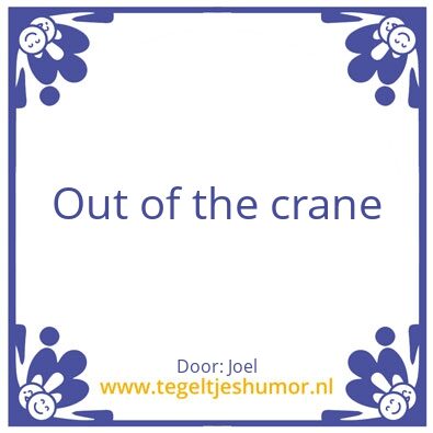 Tegeltje: Joel