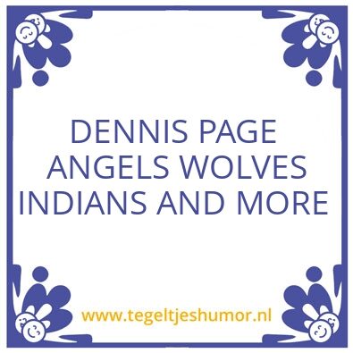 Tegeltje: DENNIS