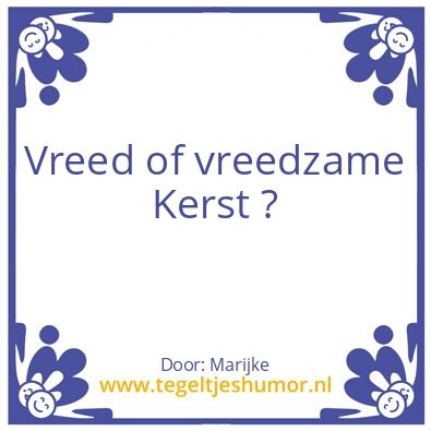 Tegeltje: Kerst