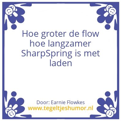 Tegeltje: flowkes