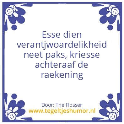 Tegeltje: Spreuken