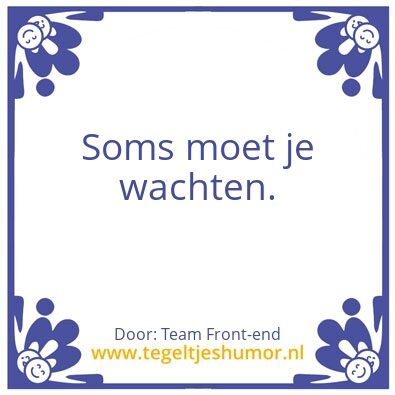 Tegeltje: Sprint 2019-14