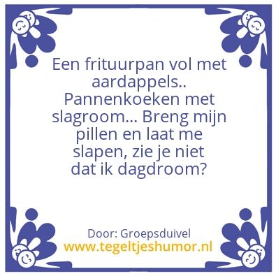 Tegeltje: Femke