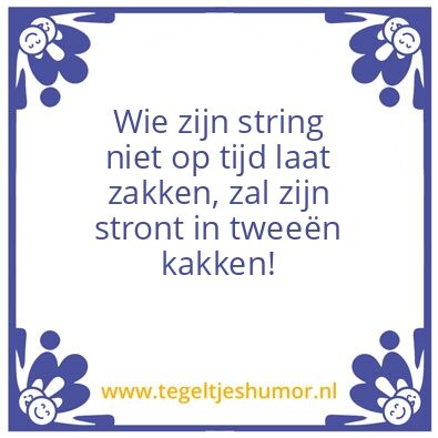 Tegeltje: wc