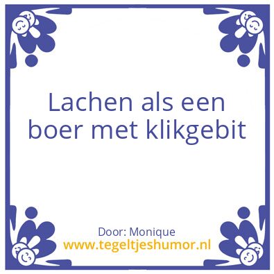 Tegeltje: Klikgebit