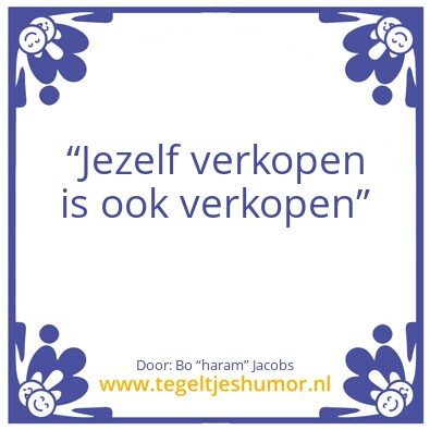 Tegeltje: Tegel