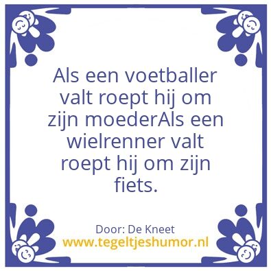 Tegeltje: Karakter