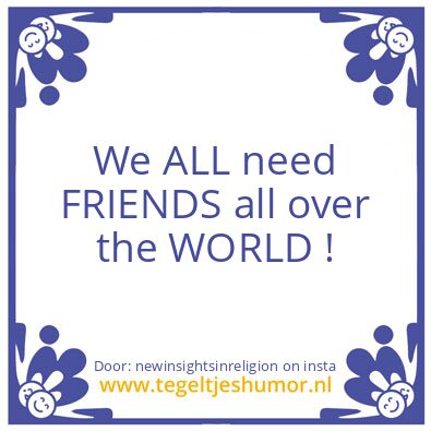 Tegeltje: Now You Know.