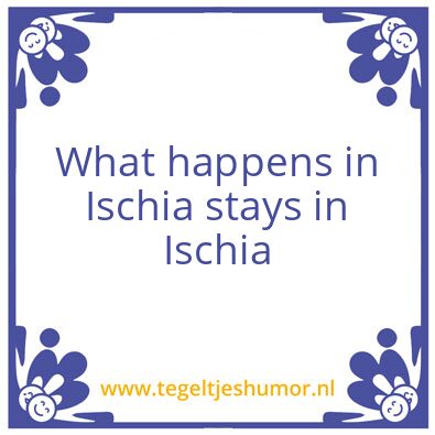Tegeltje: Ischia