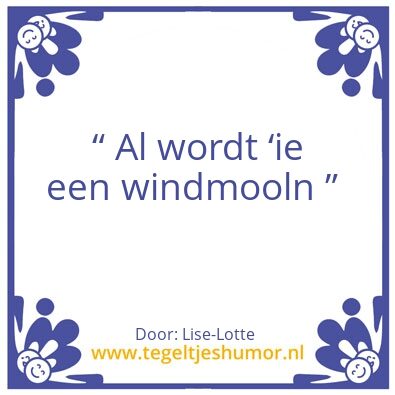 Tegeltje: Lise-Lotte ten Heggeler