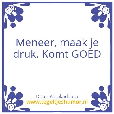 Tegeltje: Norman