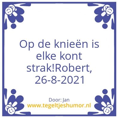 Tegeltje: Robert