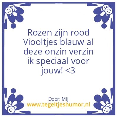 Tegeltje: Rozen