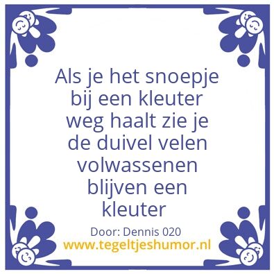 Tegeltje: Geld is een snoepje