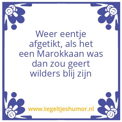 Tegeltje: Tikken