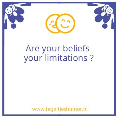 Tegeltje: belive systems ..