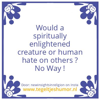 Tegeltje: Acting in your own interest.