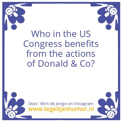 Tegeltje: Dump Congres..