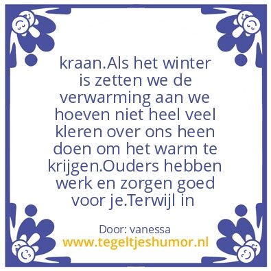 Tegeltje: tevreden met wat we hebben #2