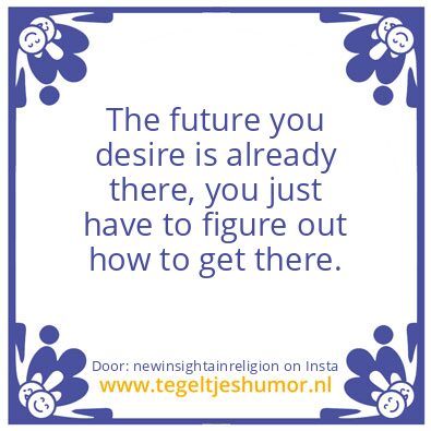Tegeltje: Manifesting.