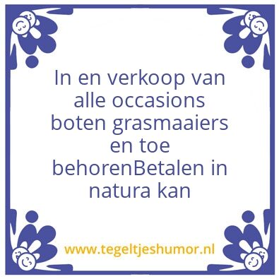 Tegeltje: Druten&Posthumus