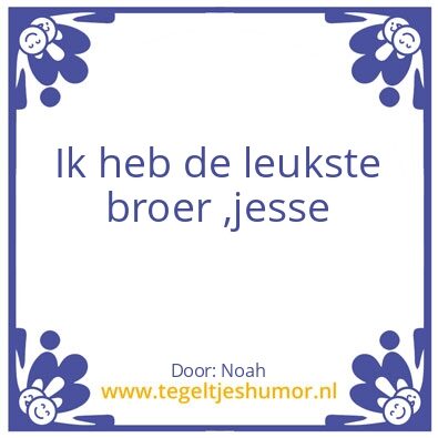 Tegeltje: Humor