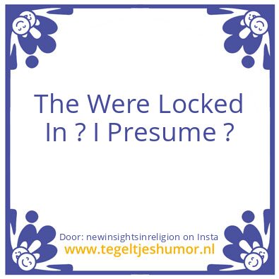 Tegeltje: This Is Your Calling Too.