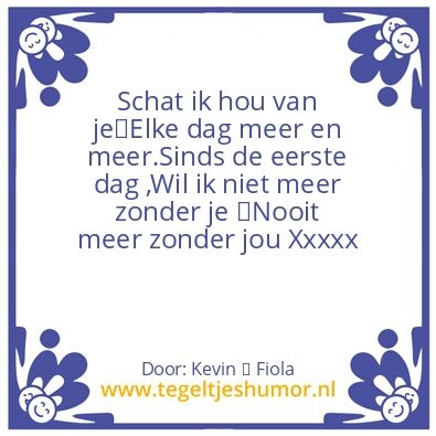 Tegeltje: Liefde